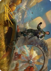 Galactic Wayfarer (21/54) Art Card - Gold-Stamped Signature